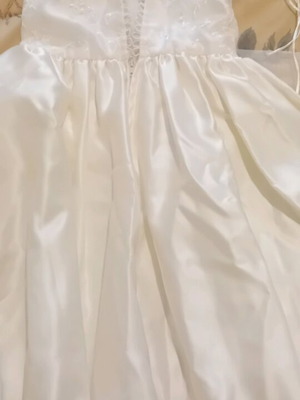 Pronovias wedding dress like new, mermaid style with train, white, size XL