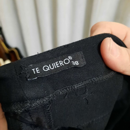 Winter black bermuda shorts like new, size M