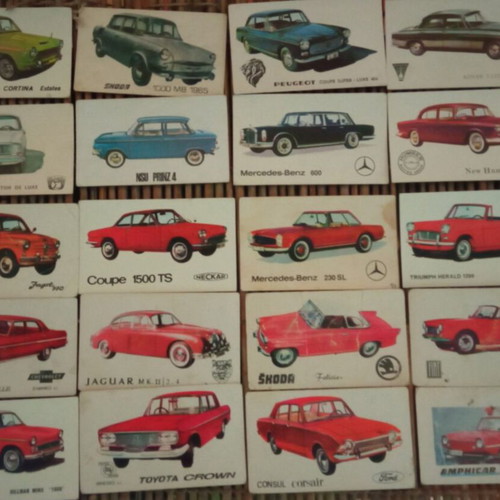 Car stickers vintage used