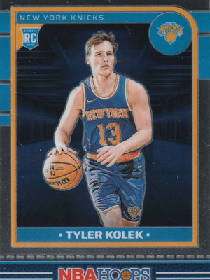 Κάρτα Tyler Kolek 2024-25 Panini NBA Hoops holo σαν καινούργια