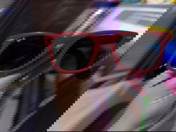 RAY BAN γυαλιά ηλίου κόκκινα