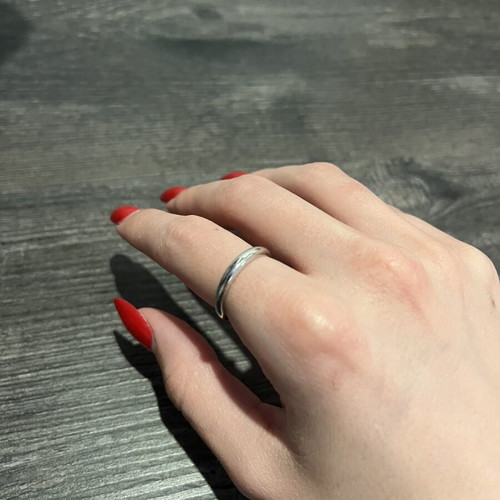Silver ring like new