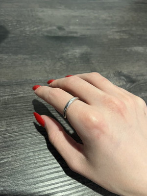 Silver ring like new