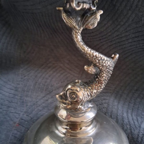 Victorian Revival Silver Plated Fruit Bowl like new