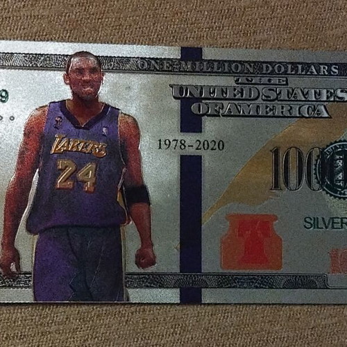 Kobe Bryant The Most Valuable Player Silver 100000 collectible new