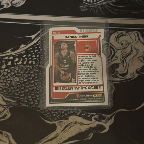Daniel Theis Basketball Card 2/10 like new