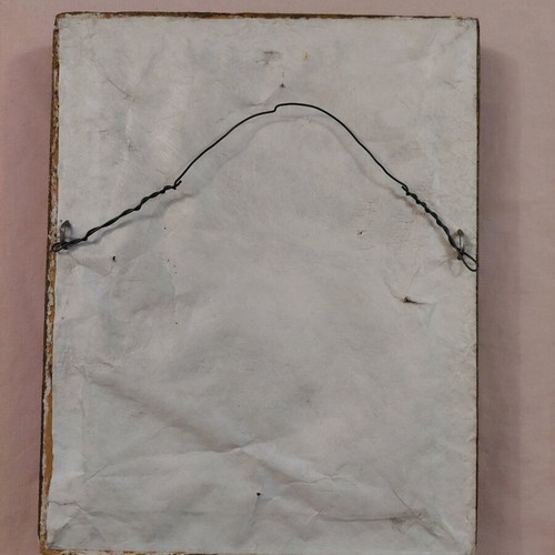Icon of Panagia used with wooden frame and glass 19×15cm