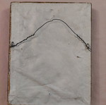 Icon of Panagia used with wooden frame and glass 19×15cm