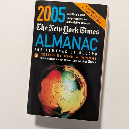 The New York Times Almanac 2005 used, The Almanac of Record