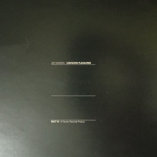 Unknown Pleasures LP album by Joy Division like new, punk