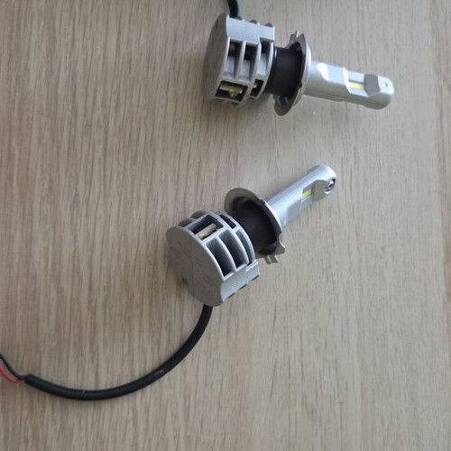 LED H7 Osram 6500K bulbs used, set of 4, non-CANBUS