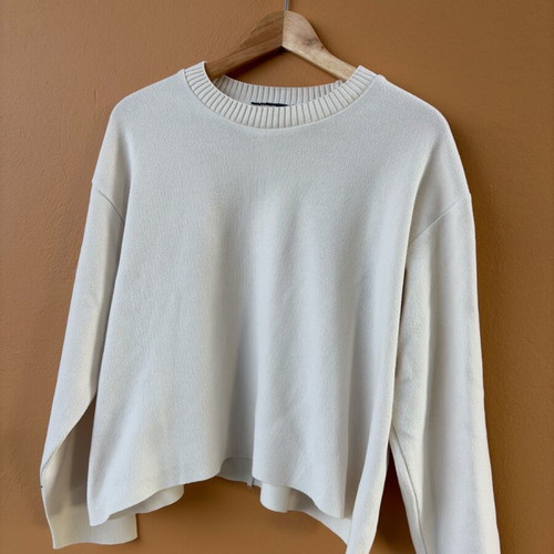 Zara beige pullover like new, size M