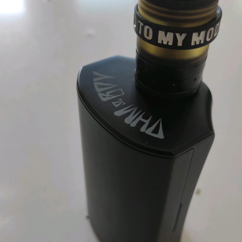 Desire Design Rage Squonk 155W Box Mod used, black
