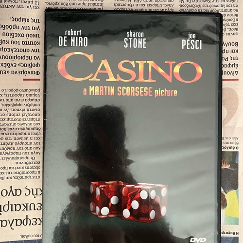 Casino DVD used, English language with Greek subtitles
