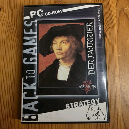 Der Patrizier PC strategy game used, German edition