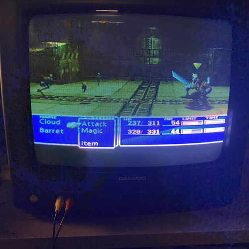 Final Fantasy 7 VII PlayStation 1 PS1 game used, complete English
