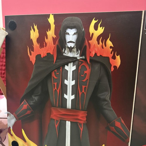 Dracula Castlevania PVC Diorama GameStop Exclusive like new
