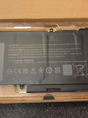 Dell K5XWW laptop battery 7.6V 60Wh 5930mAh