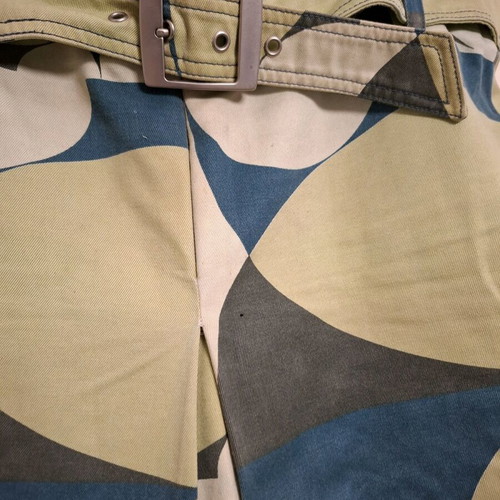 Custo Barcelona skirt used, size 38, multicolor, 100% cotton