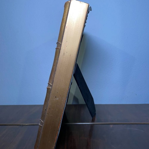 Golden frame used, wooden carved