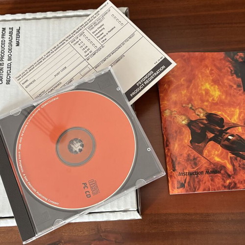 Pyrotechnica PC Big Box Psygnosis like new, English release