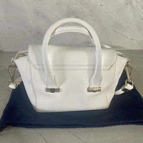 Trussardi Jeans Mini Satchel White Edition like new