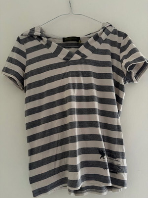 Attrattivo T-shirt μεταχειρισμένο, μέγεθος S, γκρι