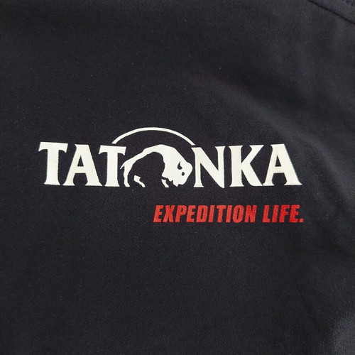 Tatonka team softshell vest hooded size M like new, black