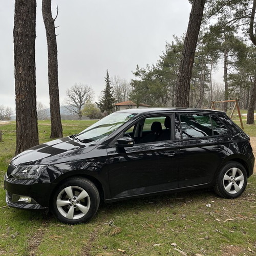 Skoda Fabia 1.4 TDI 90HP Style 2015 like new, manual, diesel, black