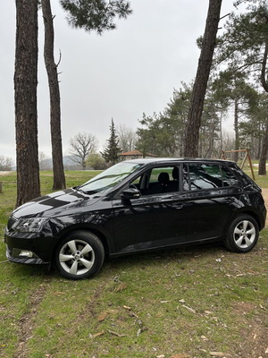 Skoda Fabia 1.4 TDI 90HP Style 2015 like new, manual, diesel, black