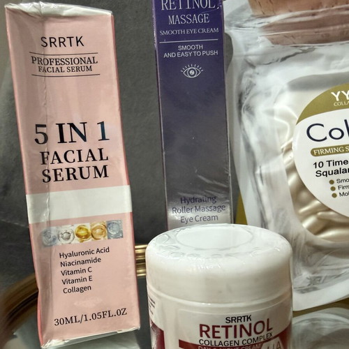 Beauty Care Set with Collagen and Retinol, new, 4+2 gifts