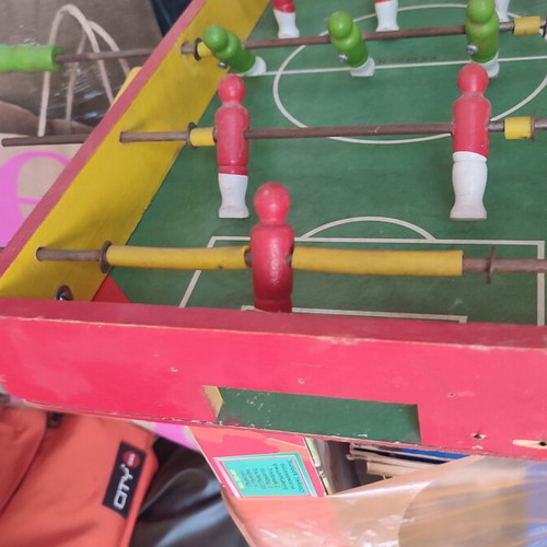 Vintage El.Vi.Xy.P. tabletop foosball game used, 1970s