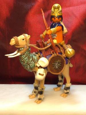Elite Egyptian Archer with Battle Camel new, custom unique piece