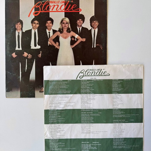 Blondie Parallel Lines LP used, Greek edition 1979, rock