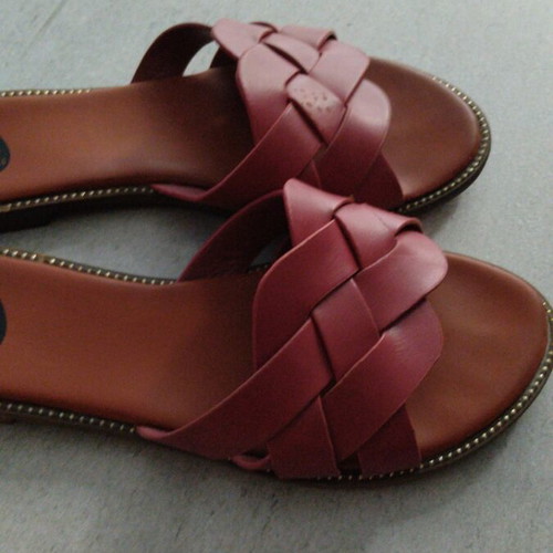 Sunshine anatomical women's sandals size 38, new, burgundy