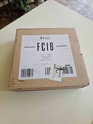Φίλτρο FAC FC18 με ενεργό άνθρακα για απορροφητήρα κουζίνας νέο