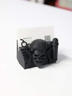 Based Business Card Holder for Hair Salon, Plastic