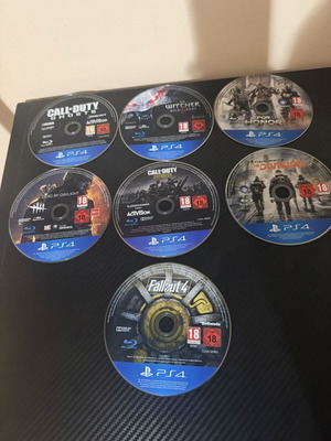 Lot of used PS1, PS2, PS3, PS4 and Nintendo Wii games