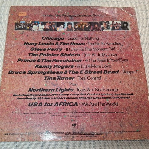 USA For Africa We Are The World LP употребяван, електронен жанр