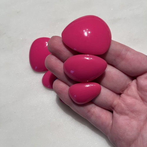 Asos pink earrings