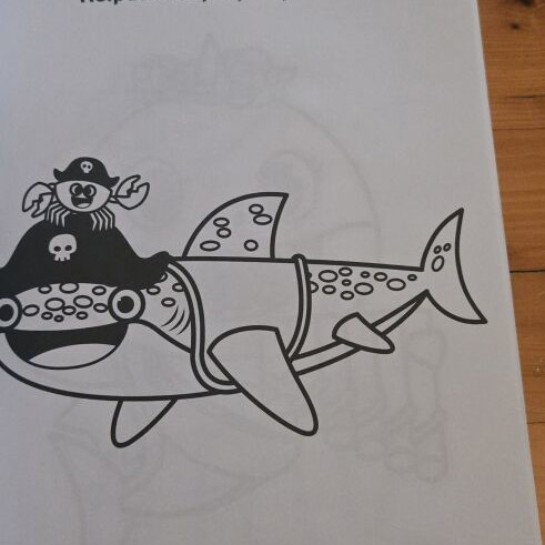 Baby Shark The Big Coloring Book, Pedio Editions