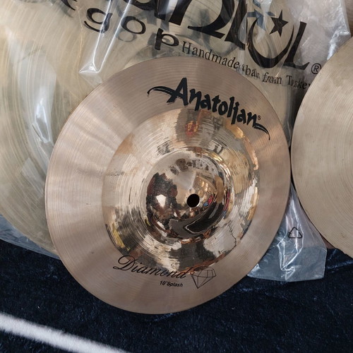 Anatolian Diamond Trinity splash 10" κύμβαλο με μπαγκέτες