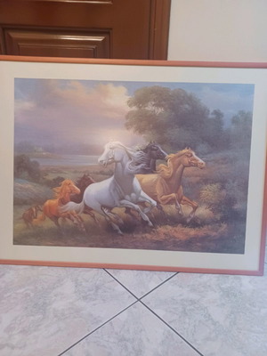 Horse painting new 60x80