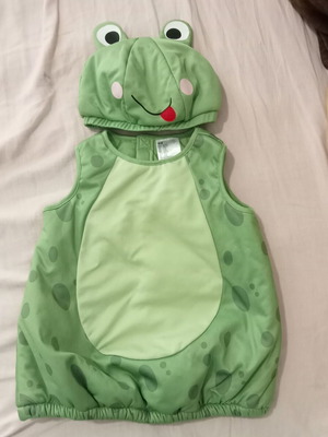 Αποκριάτικη στολή βρεφική βάτραχος H&M 1/2 χρόνων σαν καινούργια