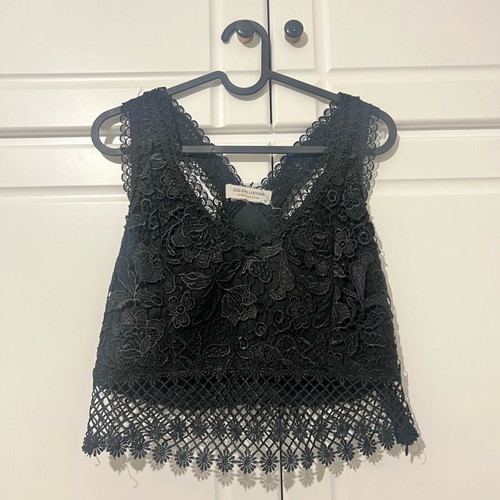 Black lace top BSB like new