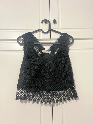 Black lace top BSB like new