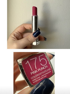 Maybelline Color Sensational Lipstick No.175 Pink Punch new