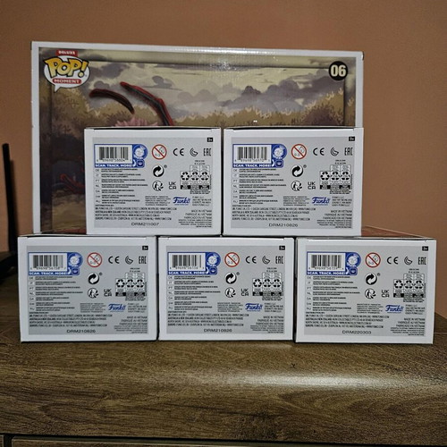 Funko Pop! Fire Force lot of 5 new figures with protectors