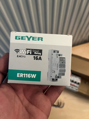 Geyer ER116W smart WiFi relay