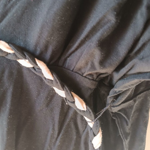 Marks & Spencer Black Blouse Medium/Large like new with built-in strap top